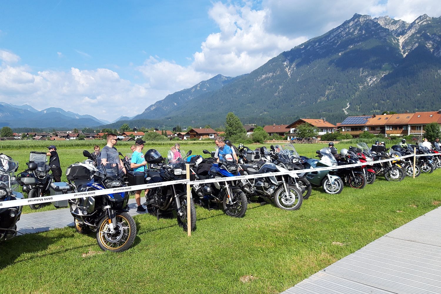 Impressionen von den BMW Motorrad Days in Garmisch