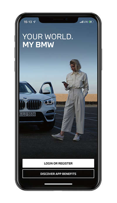 My BMW APP Smartphone