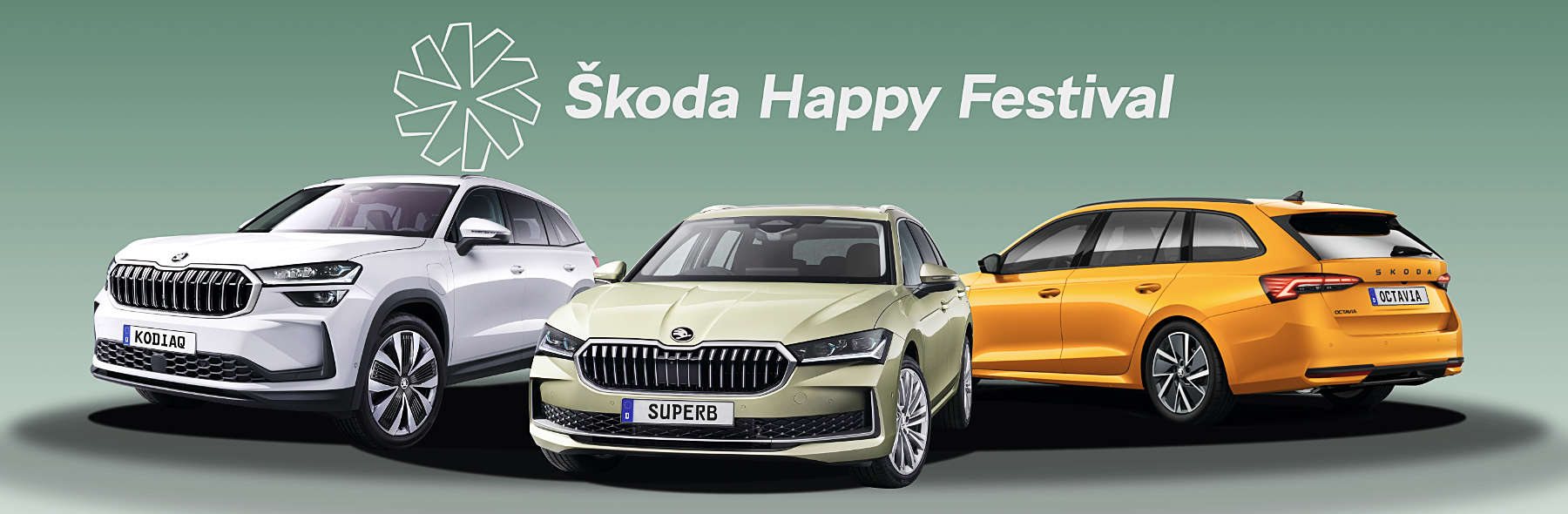 Willkommen zum Škoda Happy Festival bei Automobile Müller