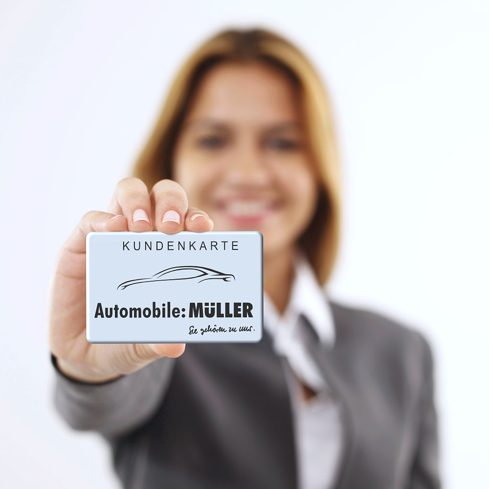 Kundenkarte Automobile Müller